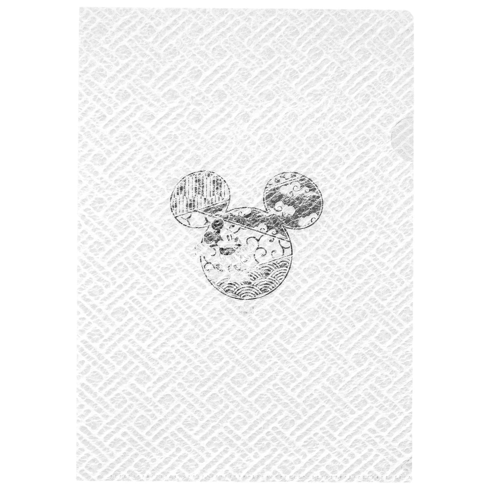 Kyoto Traditional Crafts Kamiya Ichihara Disney x Kyoto Tradition Washi Paste Clear File A4 Mitsumaru Mickey Mouse Home Safety Kagome x Silver Foil
Kyoto Traditional Crafts Kamiya Ichihara Disney x Kyoto Tradition Washi Paste Clear File A4 Mitsumaru Mickey Mouse Home Safety Kagome x Silver Foil
