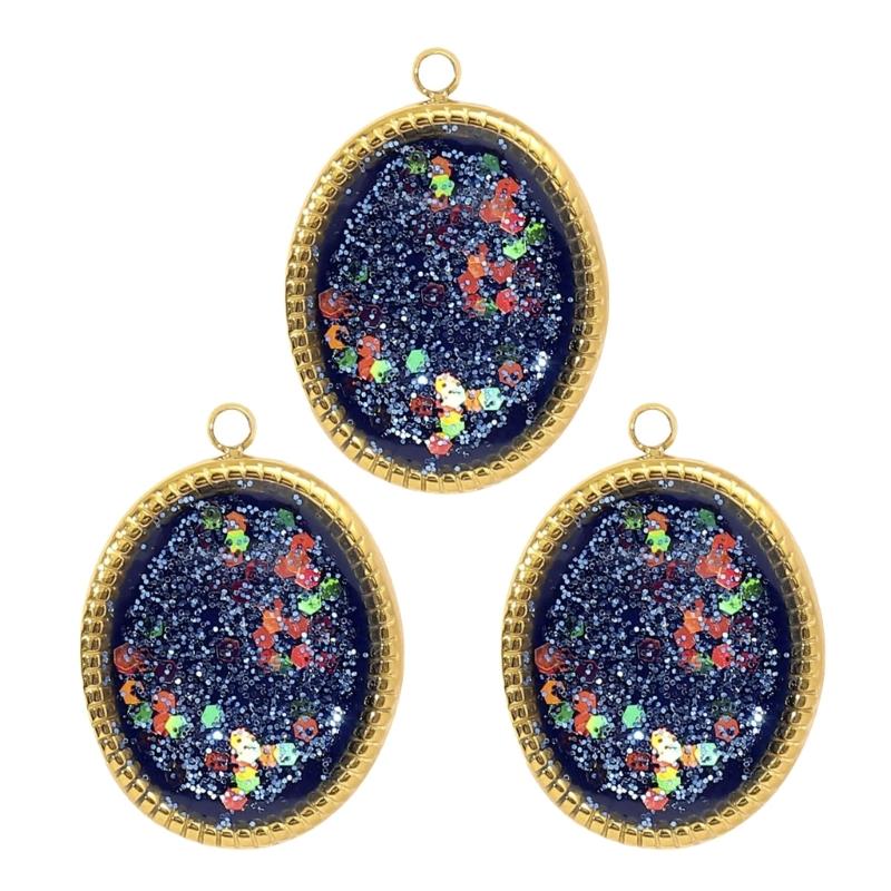 3 Pieces Practical Sturdy Steel Sunflower Pendant Accessory for Women Featuring Enamel Tarot Card Crescent Star Charm
3 Pieces Practical Sturdy Steel Sunflower Pendant Accessory for Women Featuring Enamel Tarot Card Crescent Star Charm