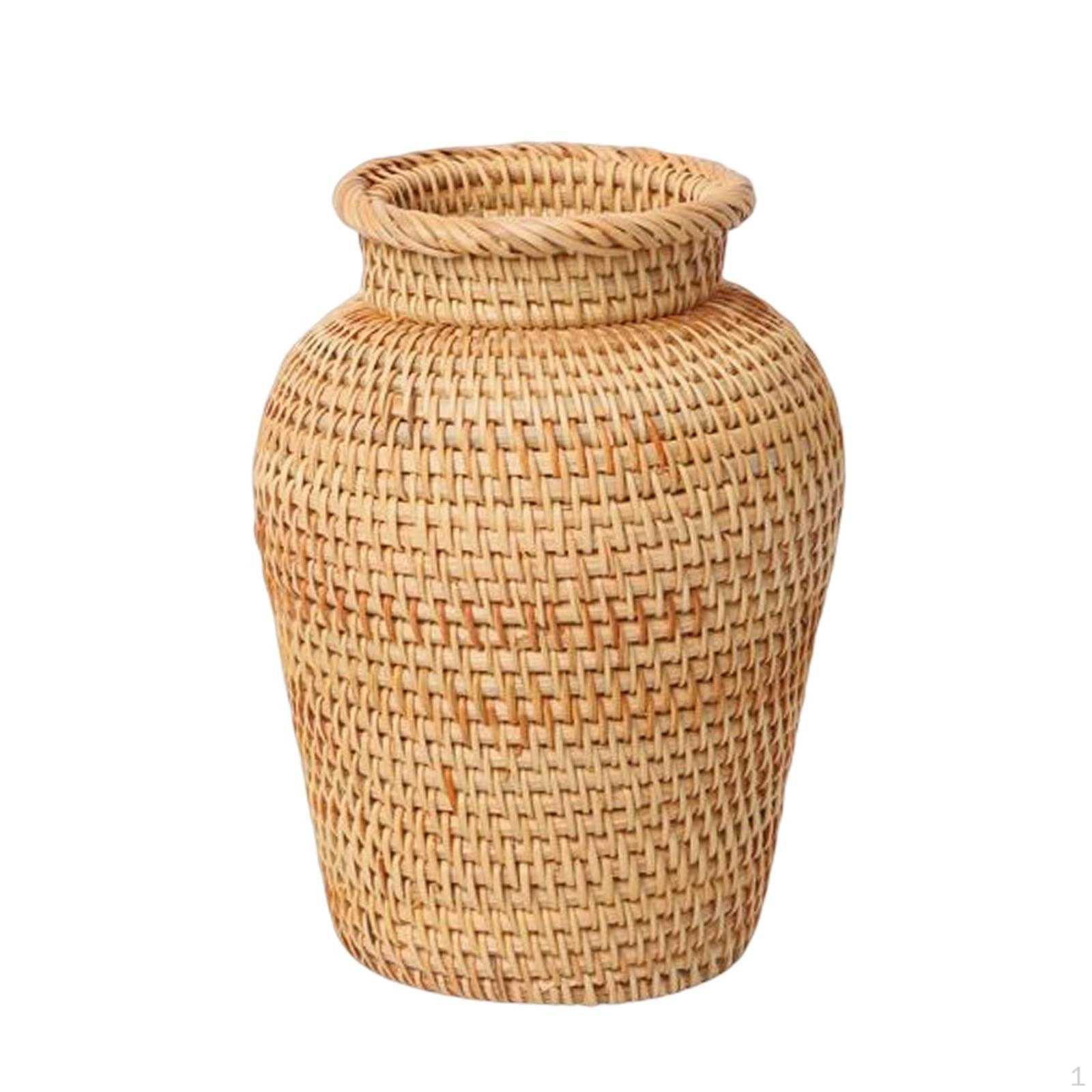 Rattan Vase Wicker Vases Flowerpot Flower Arrangement Basket for Gardening
Rattan Vase Wicker Vases Flowerpot Flower Arrangement Basket for Gardening