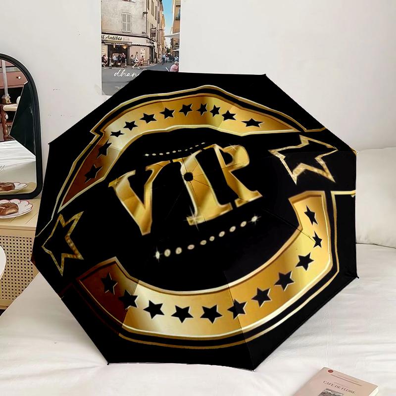 Vip Golden Emblem Umbrella 97-Frame for Travel, camping, Casual Lightweight Portable Umbrella, Essential for every family Holidays Gift
Vip Golden Emblem Umbrella 97-Frame for Travel, camping, Casual Lightweight Portable Umbrella, Essential for every family Holidays Gift