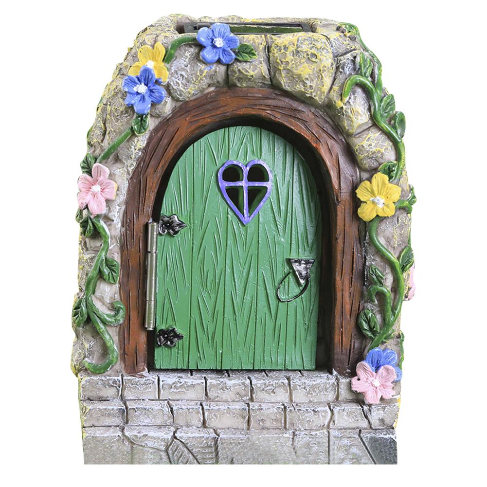 ~ Солнечная садовая смола Fairy Door Light, светящаяся в темноте, креативная, нежная для Tre
~ Солнечная садовая смола Fairy Door Light, светящаяся в темноте, креативная, нежная для Tre