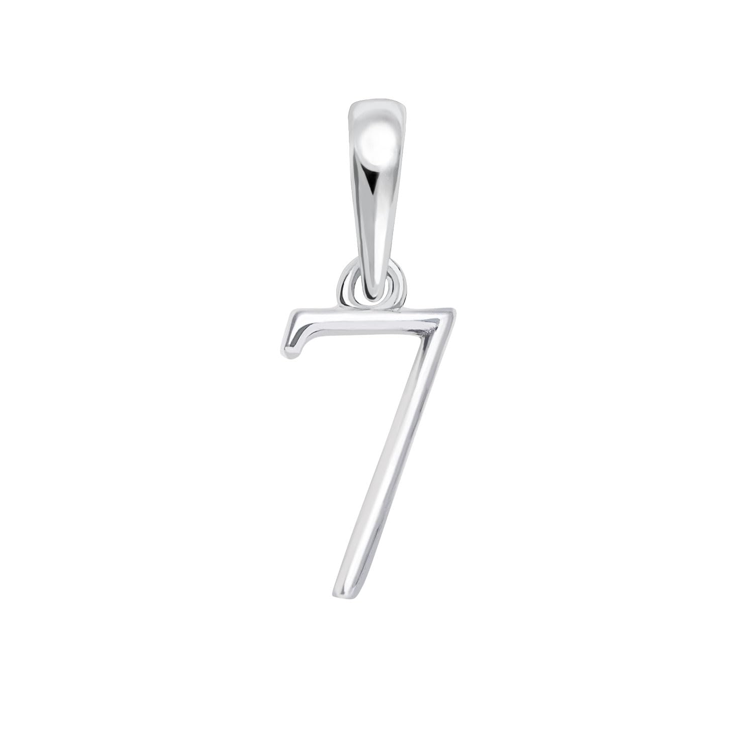 Lala Christie Number Pendant Necklace, PT900 Platinum Charm, for Men and Women, 7
Lala Christie Number Pendant Necklace, PT900 Platinum Charm, for Men and Women, 7