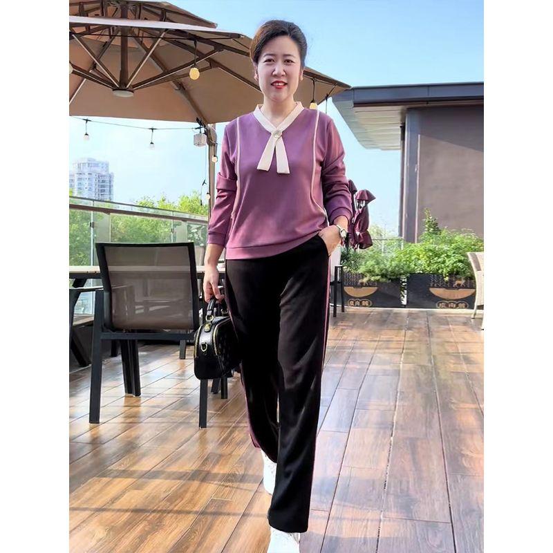 Женский повседневный спортивный костюм 2025 Новое поступление Для женщин среднего возраста Осенняя модная одежда для 50-летних 60-летних женщин среднего и пожилого возраста Purple 5XL
Женский повседневный спортивный костюм 2025 Новое поступление Для женщин среднего возраста Осенняя модная одежда для 50-летних 60-летних женщин среднего и пожилого возраста Purple 5XL