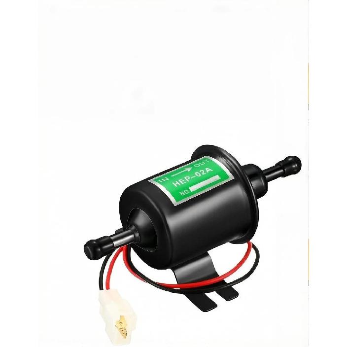 12V Universal Electric Fuel Pump Low Pressure Bolt Fixing Wire Diesel Petrol HEP-02A for Car Carburetor Motorcycle 12V Black
12V Universal Electric Fuel Pump Low Pressure Bolt Fixing Wire Diesel Petrol HEP-02A for Car Carburetor Motorcycle 12V Black