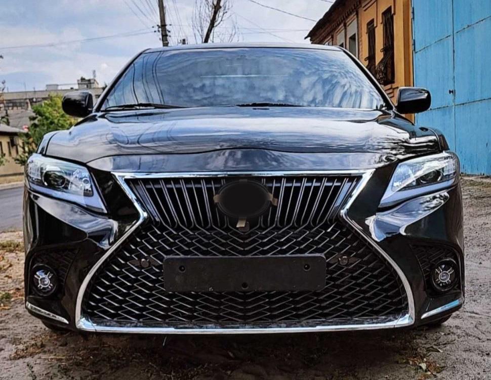 Передний бампер в сборе (рестайлинг, Lexus-стиль V2) для Toyota Camry 2006-2011 гг
Передний бампер в сборе (рестайлинг, Lexus-стиль V2) для Toyota Camry 2006-2011 гг