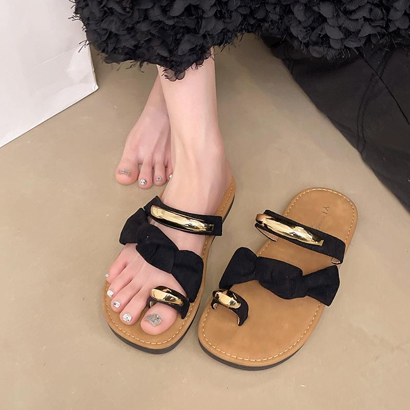 Sense round head open-toed fashion sandals summer 2025 new flat-bottomed casual slippers pearl solid color toe slippers 35 чёрный
Sense round head open-toed fashion sandals summer 2025 new flat-bottomed casual slippers pearl solid color toe slippers 35 чёрный