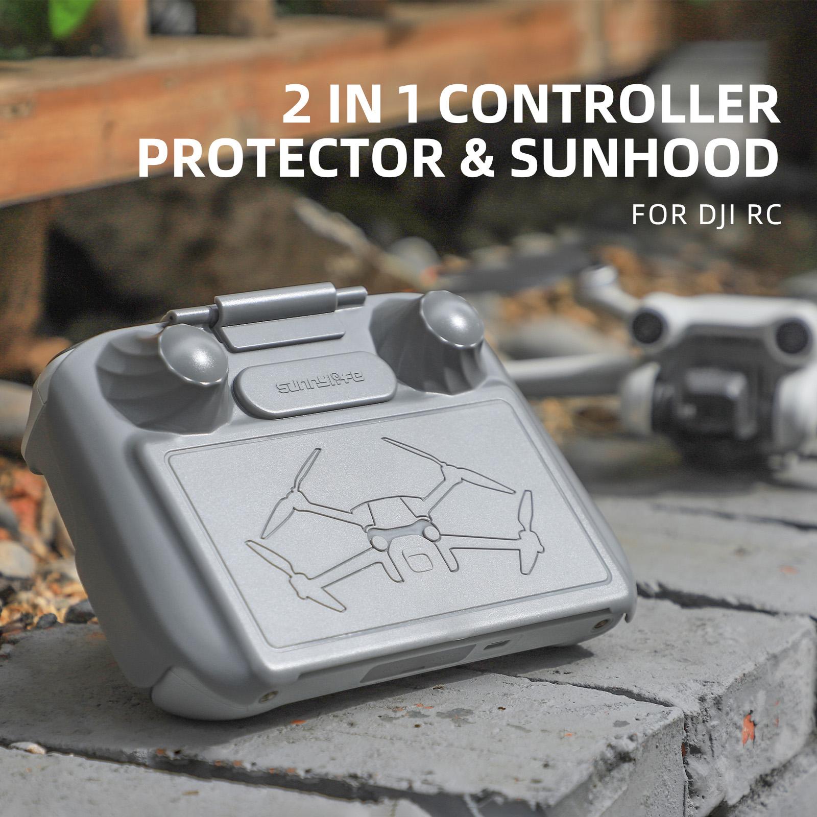 2 in 1 Protective Shell Dust-proof Remote Controller Protector Scratch-proof Protection Shell Cover Drone Accessories for DJI RC CHINA
2 in 1 Protective Shell Dust-proof Remote Controller Protector Scratch-proof Protection Shell Cover Drone Accessories for DJI RC CHINA