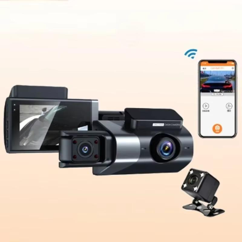 Виявлення руху Автомобільна камера Black Box Dash HD 1080P Cam Dashcam G-Sesor 360° Обертання об єктива Dvr 3 дюйма з WiFi Night Vision 3 lens
Виявлення руху Автомобільна камера Black Box Dash HD 1080P Cam Dashcam G-Sesor 360° Обертання об єктива Dvr 3 дюйма з WiFi Night Vision 3 lens