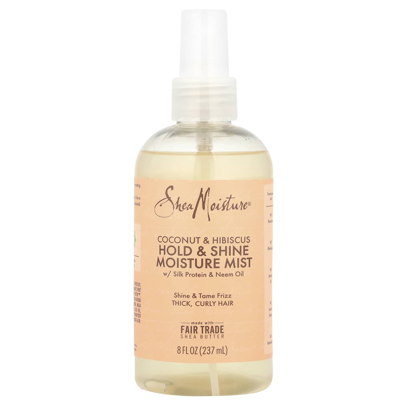 Hold & Shine Moisture Mist with Silk Protein & Neem Oil, Coconut & Hibiscus, 237Ml (8Fl Oz)
Hold & Shine Moisture Mist with Silk Protein & Neem Oil, Coconut & Hibiscus, 237Ml (8Fl Oz)