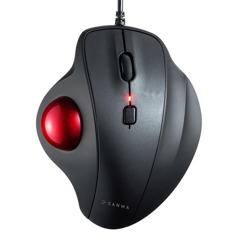 SANWA SUPPLY Ergonomic Wired Trackball Mouse
SANWA SUPPLY Ergonomic Wired Trackball Mouse