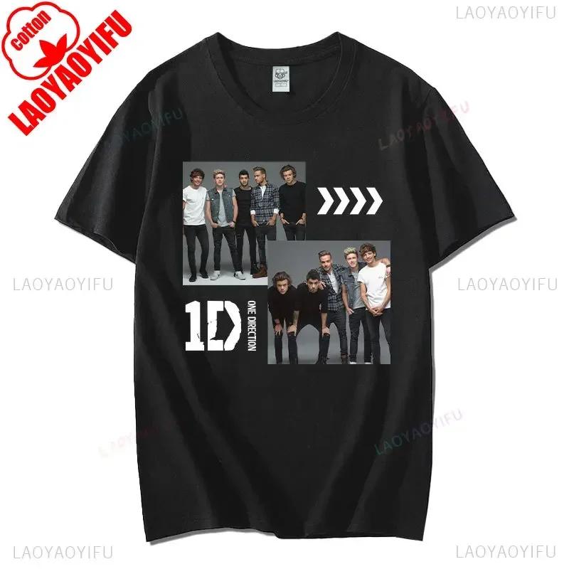 Unisex One Directions Printing T-shirt Cotton High Quality for Spring/Summer Tee-shirt Round Neck Popular Retro Tshirt Camisetas L
Unisex One Directions Printing T-shirt Cotton High Quality for Spring/Summer Tee-shirt Round Neck Popular Retro Tshirt Camisetas L