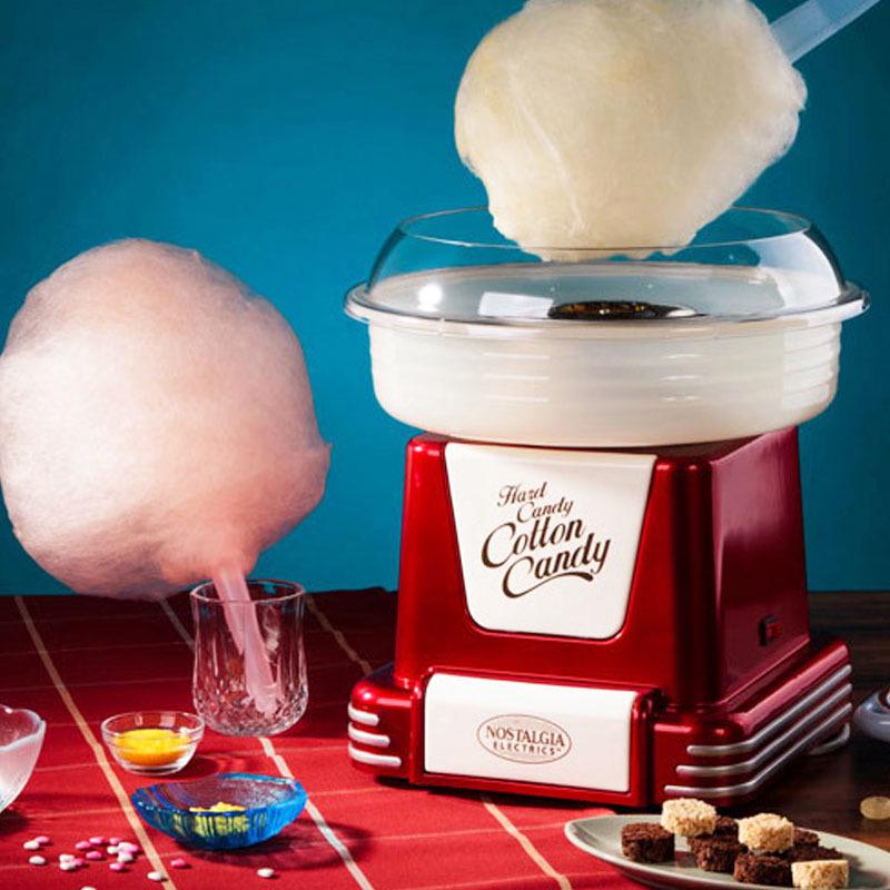 USA Nostalgia Retro Electric Cotton Candy Machine for Home, Child-Friendly, Fully Automatic, Supports Hard Candy
USA Nostalgia Retro Electric Cotton Candy Machine for Home, Child-Friendly, Fully Automatic, Supports Hard Candy