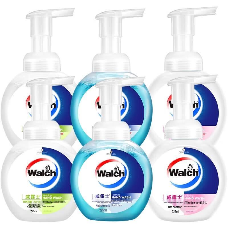 Walch Antibacterial Foam Hand Soap 225ml 6-Pack
Walch Antibacterial Foam Hand Soap 225ml 6-Pack