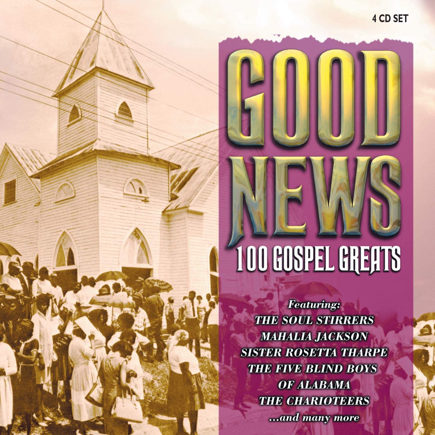 CD GOOD NEWS 100 GOSPEL GREATEST - Good News 100 Gospel Greatest PROPERBOX42 Proper Records 2005 Non Japan Soul/Funk Used
CD GOOD NEWS 100 GOSPEL GREATEST - Good News 100 Gospel Greatest PROPERBOX42 Proper Records 2005 Non Japan Soul/Funk Used