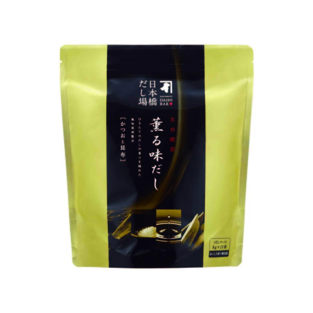 Ninben Honkare Dried Bonito Bushi Kaoru Aji Dashi Bonito & Kelp 11 sachets
Ninben Honkare Dried Bonito Bushi Kaoru Aji Dashi Bonito & Kelp 11 sachets