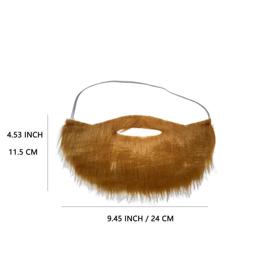 Handmade Pirate Beard Prop for Men s Role-Playing Outfits Half Circle Beard коричневий
Handmade Pirate Beard Prop for Men s Role-Playing Outfits Half Circle Beard коричневий