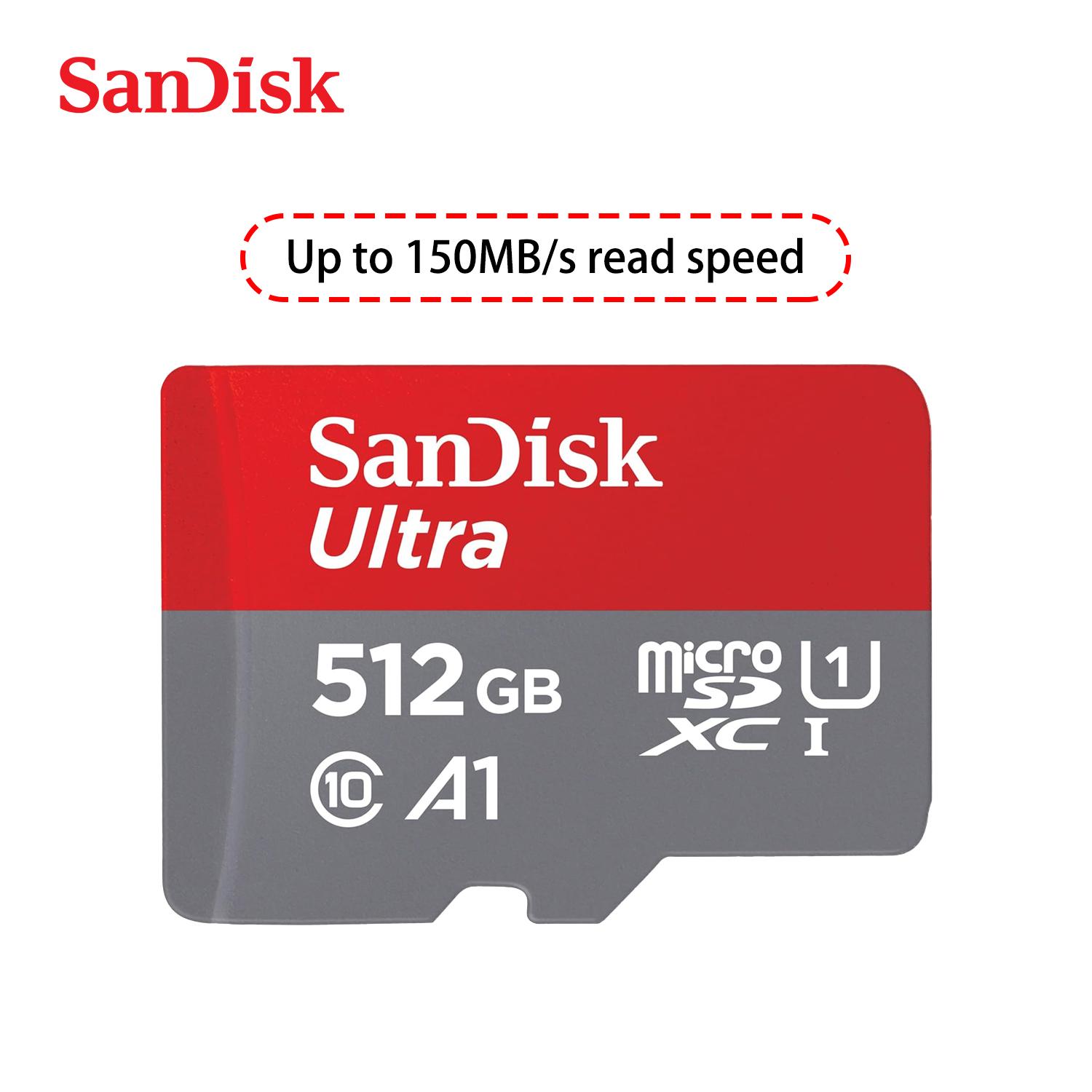 Sandisk Ultra 128 ГБ Micro SD TF карта SDXC U1 A1 до 150 МБ/с 32 ГБ 64 ГБ 256 ГБ 512 ГБ Micro SD карта SD/TF флэш-карта карта памяти для телефона ПК планшета
Sandisk Ultra 128 ГБ Micro SD TF карта SDXC U1 A1 до 150 МБ/с 32 ГБ 64 ГБ 256 ГБ 512 ГБ Micro SD карта SD/TF флэш-карта карта памяти для телефона ПК планшета