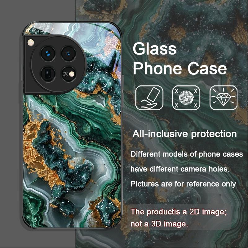 Gorgeous Emerald Pattern Tempered Glass Phone Case for OnePlus 13R 12 11 10 ACE2 ACE3 Pro Nord 2T 4 CE2 CE3 Lite Anti-drop Cover OnePlus Nord CE 3 Lite
Gorgeous Emerald Pattern Tempered Glass Phone Case for OnePlus 13R 12 11 10 ACE2 ACE3 Pro Nord 2T 4 CE2 CE3 Lite Anti-drop Cover OnePlus Nord CE 3 Lite
