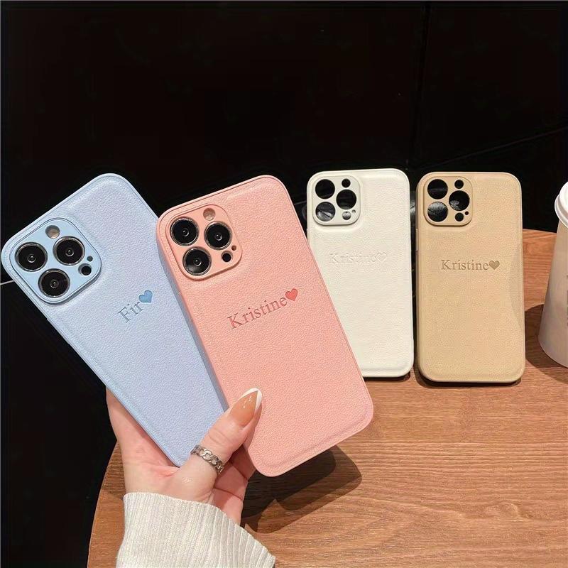 Personalize Customize DIY Initial Name Leather Soft Case For iPhone 16 15 14 Pro Max 11 12 13 X S XR 7 8 Plus Protective Cover iPhone X хакі
Personalize Customize DIY Initial Name Leather Soft Case For iPhone 16 15 14 Pro Max 11 12 13 X S XR 7 8 Plus Protective Cover iPhone X хакі