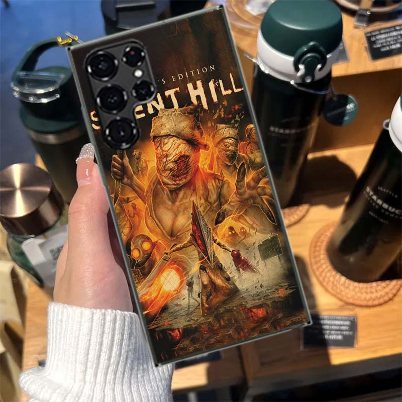 Games S-Silent Hill Cases Phone Case for Samsung Galaxy S26 Ultra S25 Edge S24 S23 FE S21 Plus S20 S22 S10 Cover TPU Capa Shell Samsung S21 Ultra
Games S-Silent Hill Cases Phone Case for Samsung Galaxy S26 Ultra S25 Edge S24 S23 FE S21 Plus S20 S22 S10 Cover TPU Capa Shell Samsung S21 Ultra