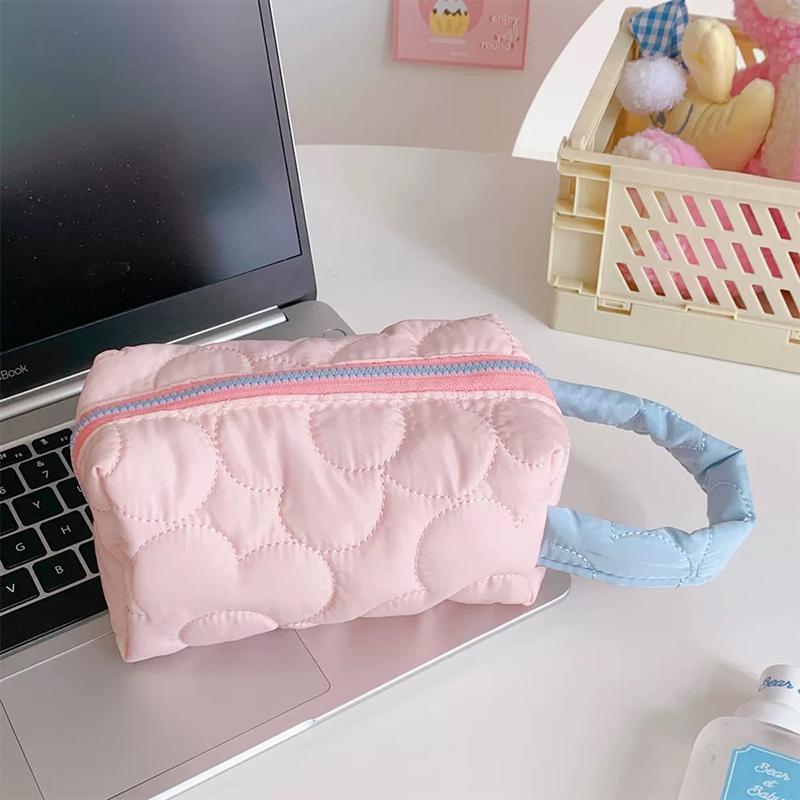 Candy Colors Cosmetic Bag Soft Flannel Cartoon Pattern Handbag For Women рожевий
Candy Colors Cosmetic Bag Soft Flannel Cartoon Pattern Handbag For Women рожевий