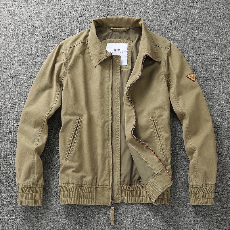Новая мужская деловая повседневная куртка с лацканами, ретро-тренд, приталенная, рабочая куртка, мужской топ XXL хаки
Новая мужская деловая повседневная куртка с лацканами, ретро-тренд, приталенная, рабочая куртка, мужской топ XXL хаки