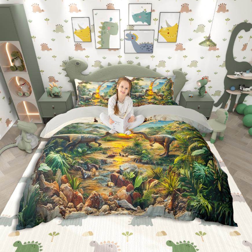 Homewish Dinosaur Duvet Cover SetWild Animal Bedding SetTropical Botanical Monstera Bed Set For Boys Kids EU Single(135*200cm)3pcs
Homewish Dinosaur Duvet Cover SetWild Animal Bedding SetTropical Botanical Monstera Bed Set For Boys Kids EU Single(135*200cm)3pcs