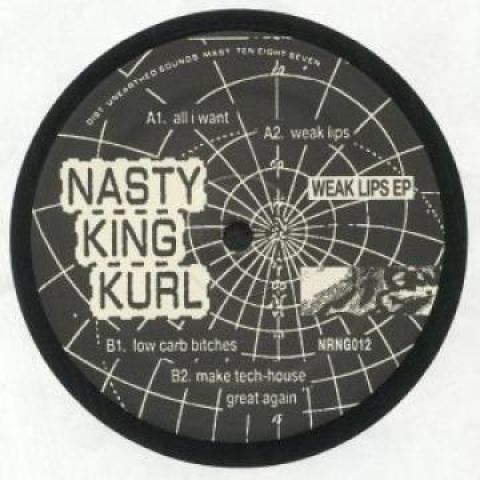 12inch Record NASTY KING KURL - Weak Lips EP NRNG012 Nerang 2022 Europe Dance & Electronica
12inch Record NASTY KING KURL - Weak Lips EP NRNG012 Nerang 2022 Europe Dance & Electronica