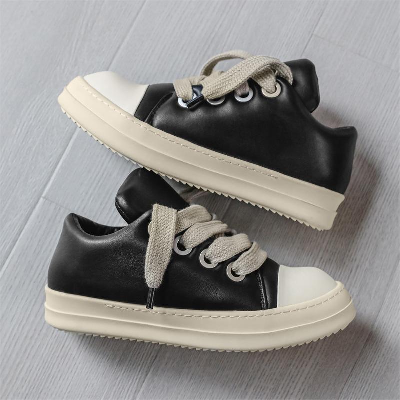 Autumn and winter new shoes European and American fat bread shoes thick sole heightening thick shoelaces board shoes 44 чорний
Autumn and winter new shoes European and American fat bread shoes thick sole heightening thick shoelaces board shoes 44 чорний