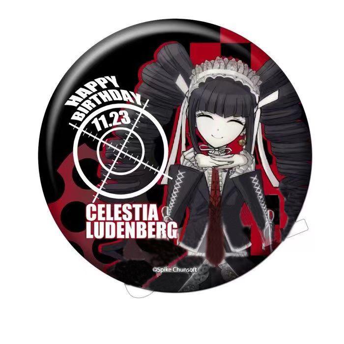 Danganronpa V1 Персонаж Кружевная лента Брошь Значок: Наэги, Токо, Кёко, Чиаки 58mm bright film tinplate
Danganronpa V1 Персонаж Кружевная лента Брошь Значок: Наэги, Токо, Кёко, Чиаки 58mm bright film tinplate