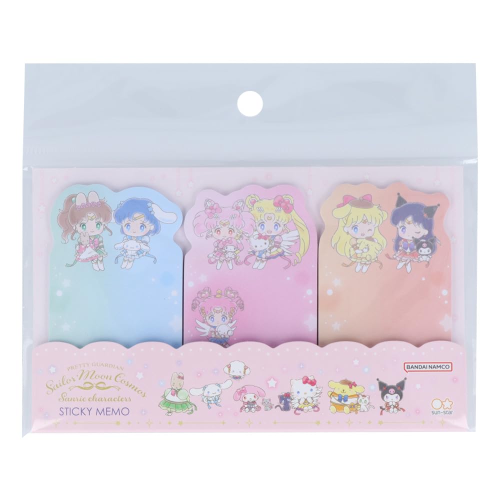Канцелярские товары Sunstar Sailor Moon x Sanrio Sticky Notes Die Cut A Pattern S2840782
Канцелярские товары Sunstar Sailor Moon x Sanrio Sticky Notes Die Cut A Pattern S2840782