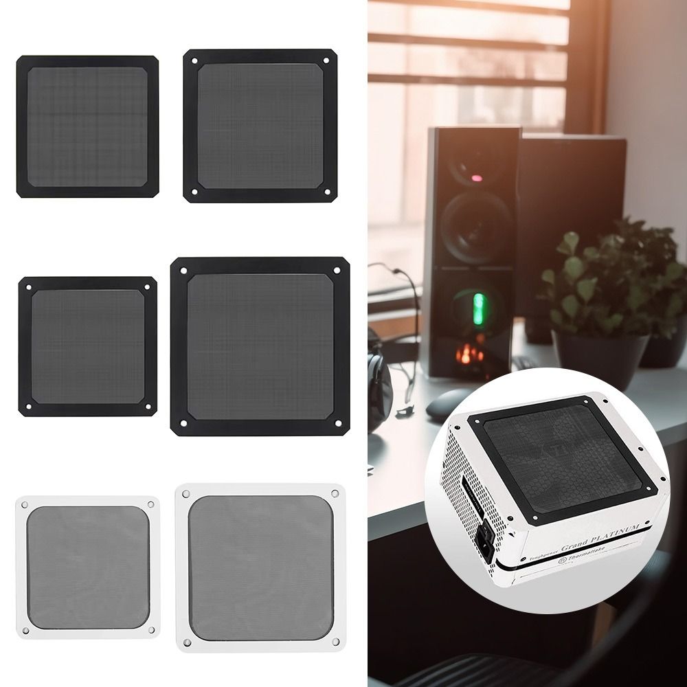 with Hole PC Chassis Cooling Fan Dust Filter Magnet Computer Cooler Fan Dust Filter Net Cover 8cm Black
with Hole PC Chassis Cooling Fan Dust Filter Magnet Computer Cooler Fan Dust Filter Net Cover 8cm Black