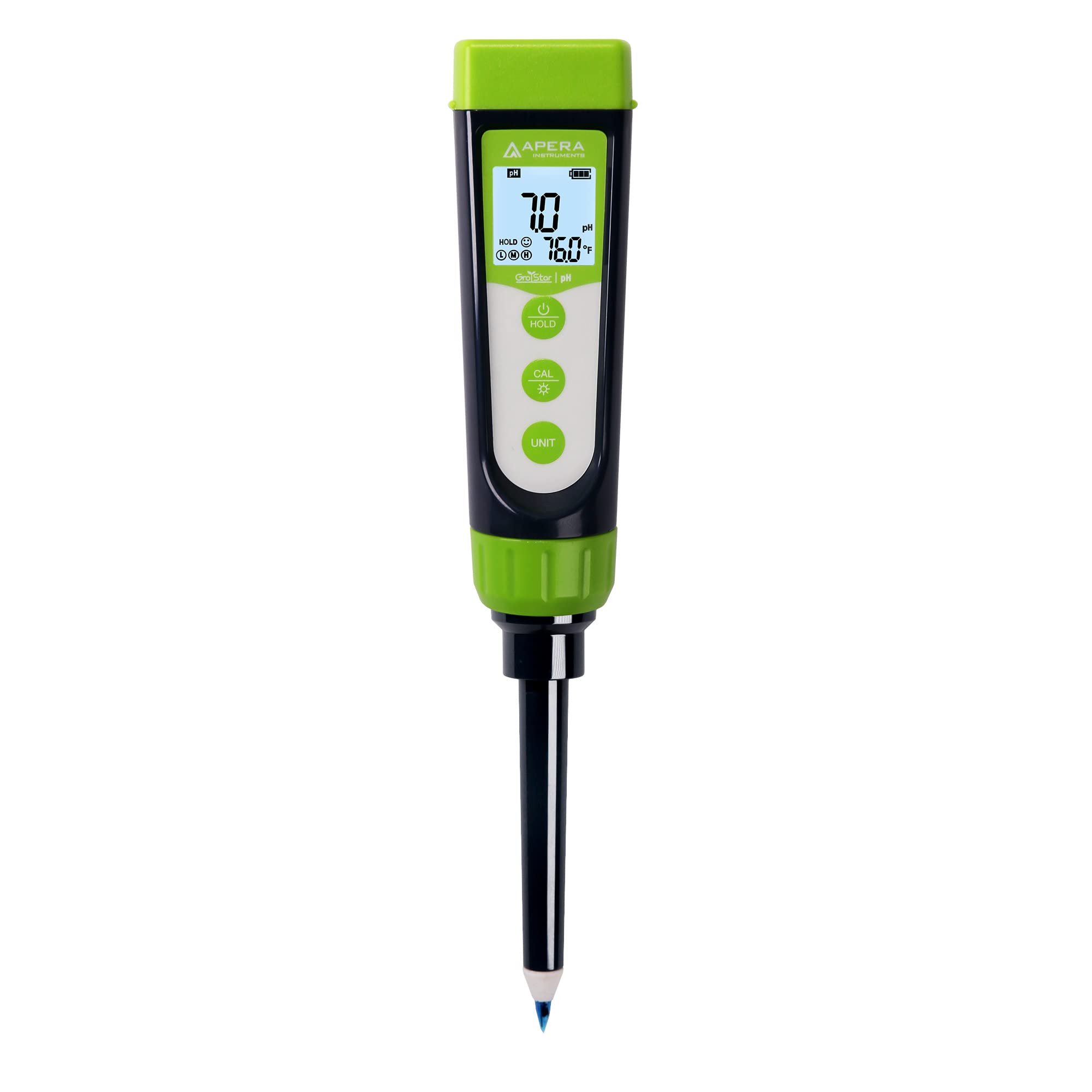 Apera Instruments GroStar Series Needle Type pH Tester for Direct Soil Measurement GS2
Apera Instruments GroStar Series Needle Type pH Tester for Direct Soil Measurement GS2