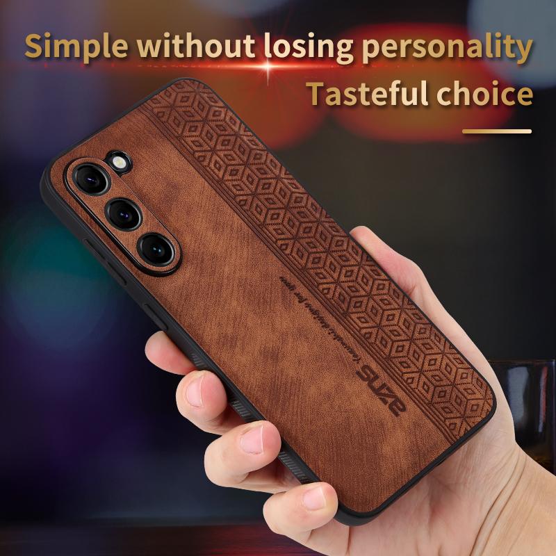 AZNS For Samsung Galaxy S24 Case Imprinted PU Leather+TPU Shock Absorbing Smartphone Shell Blue
AZNS For Samsung Galaxy S24 Case Imprinted PU Leather+TPU Shock Absorbing Smartphone Shell Blue