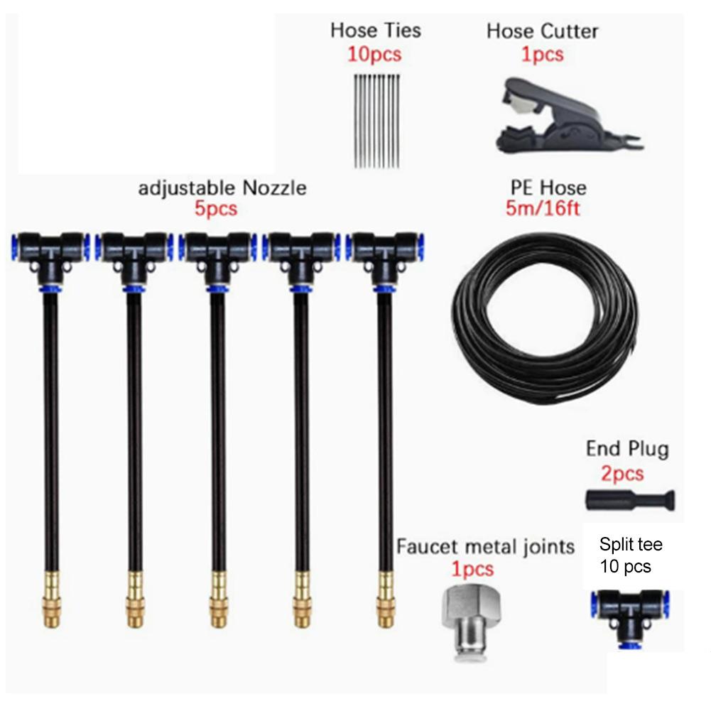 Garden Irrigation Kit Water Mist Cooling System For Gardens, Orchards, Plants Outdoor Misting Cooling System Garden
Garden Irrigation Kit Water Mist Cooling System For Gardens, Orchards, Plants Outdoor Misting Cooling System Garden