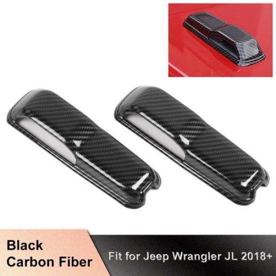 Engine Hood Hinge Cover Trim Decoration For Jeep Wrangler JL JT 18+ Carbon Fiber
Engine Hood Hinge Cover Trim Decoration For Jeep Wrangler JL JT 18+ Carbon Fiber