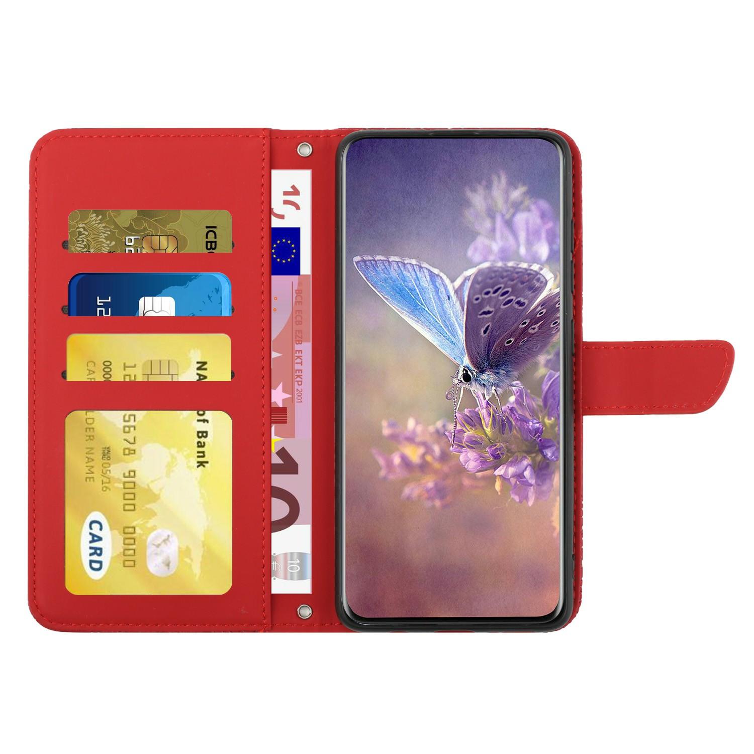 HT03 For Xiaomi Poco C75 4G/Redmi 14R 5G/14C 4G Case Butterfly Flower Imprint Leather Phone Cover with Strap Red
HT03 For Xiaomi Poco C75 4G/Redmi 14R 5G/14C 4G Case Butterfly Flower Imprint Leather Phone Cover with Strap Red