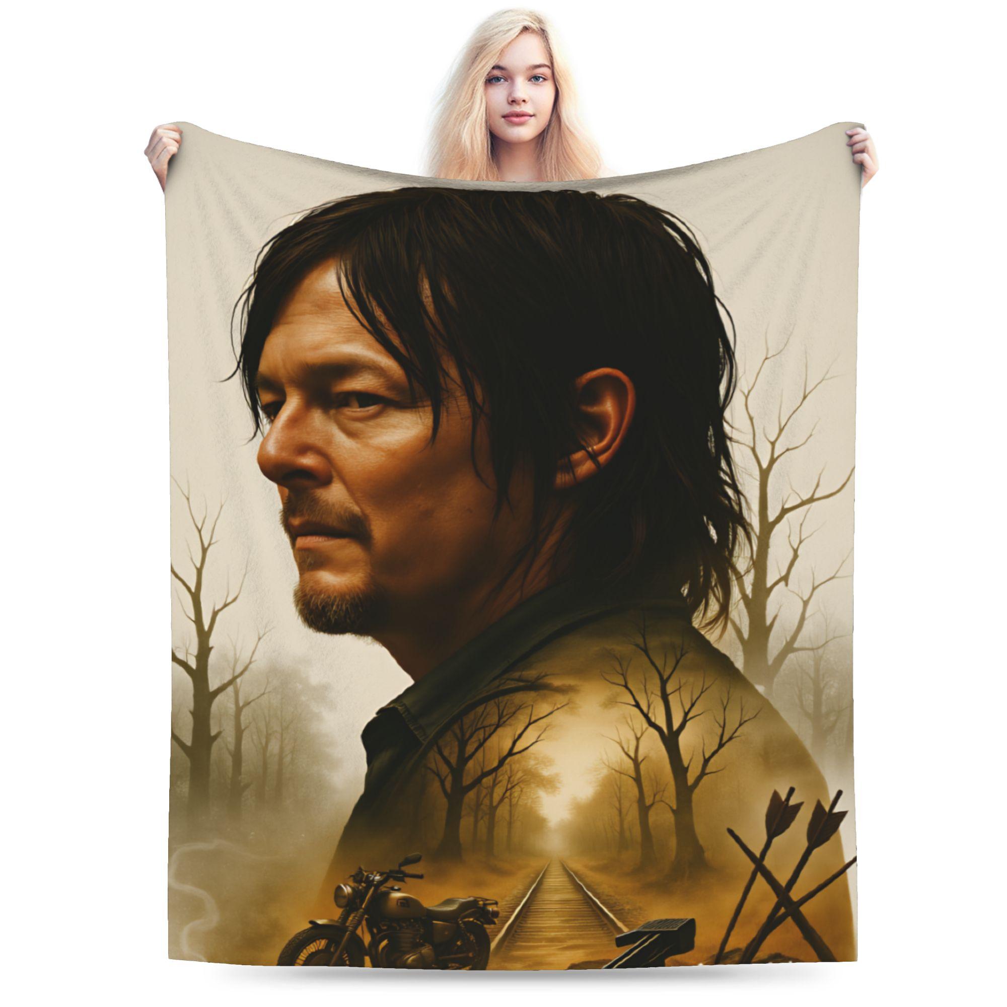 Soft Warm Blanket Boy Girl Picnic Daryls Dixon The Walking Dead Bedding Throws Flannel Bedspread For Couch Bed Sofa Bed Cover 30x40in
Soft Warm Blanket Boy Girl Picnic Daryls Dixon The Walking Dead Bedding Throws Flannel Bedspread For Couch Bed Sofa Bed Cover 30x40in