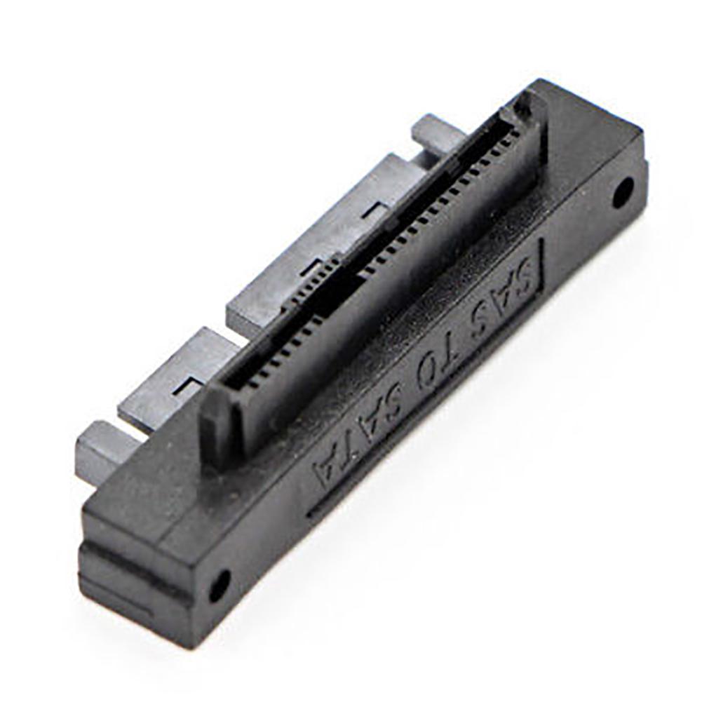 SFF-8482 SAS 22 Pin to 7+15 Pin SATA Male HDD Hard Drive Adapter 90 Degree Angle SAS to SATA Adapter
SFF-8482 SAS 22 Pin to 7+15 Pin SATA Male HDD Hard Drive Adapter 90 Degree Angle SAS to SATA Adapter