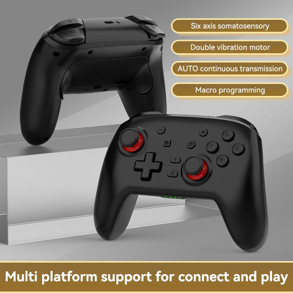 Wireless Bluetooth Gamepad for Nintend Switch Pro Controller 6-axis Vibration Joystick for PC PS4 Switch Oled Lite Game Console
Wireless Bluetooth Gamepad for Nintend Switch Pro Controller 6-axis Vibration Joystick for PC PS4 Switch Oled Lite Game Console