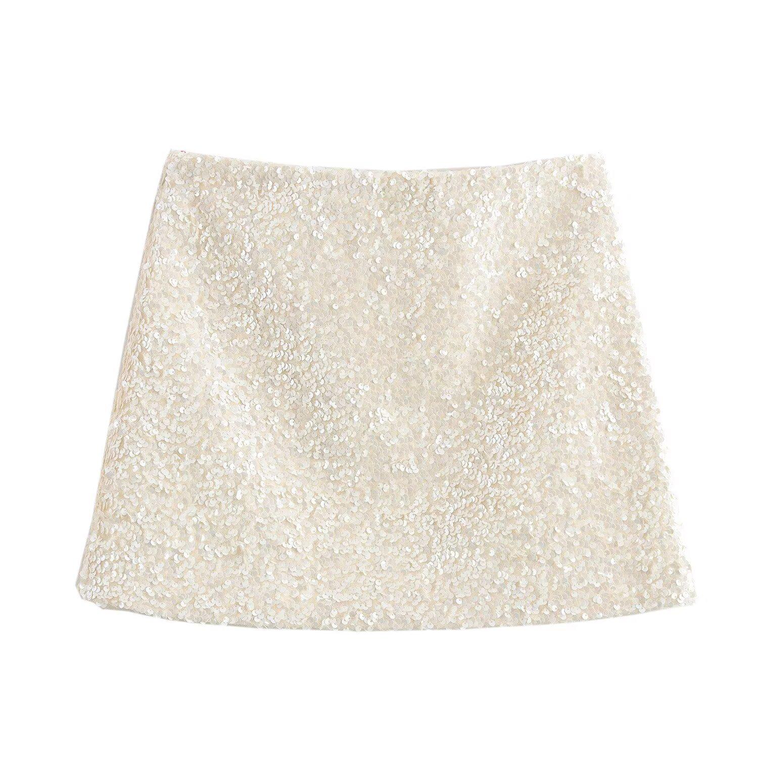 European & American High-End Sequin A-Line Short Skirt for Women - Winter Style S
European & American High-End Sequin A-Line Short Skirt for Women - Winter Style S