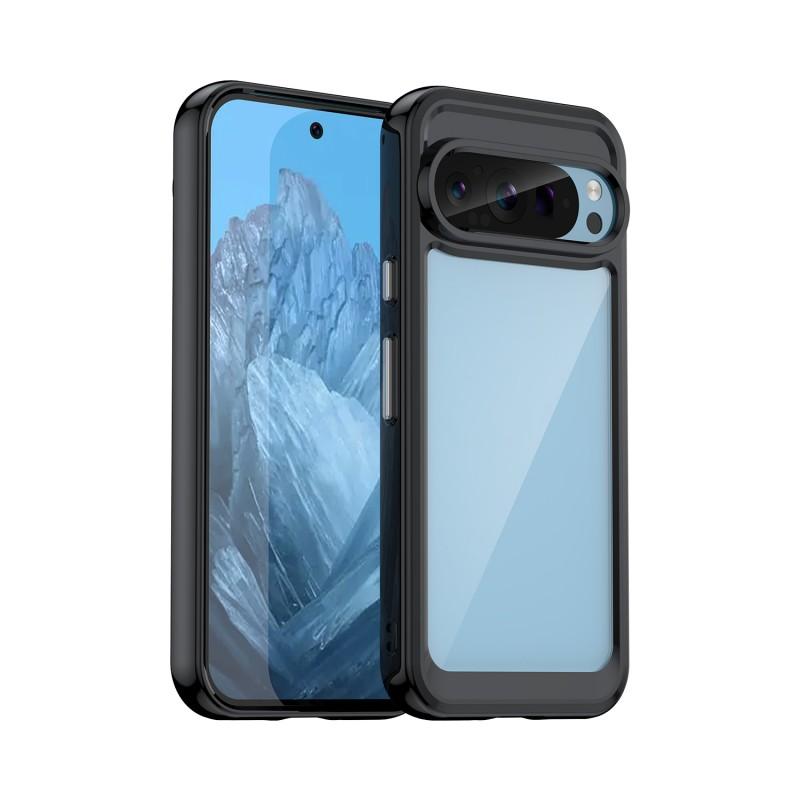 For Google Pixel 9 Phone Case WANLONFENG XC Series TPU Acrylic Cover with Tempered Glass (Big Lens Hole) Transparent Blue
For Google Pixel 9 Phone Case WANLONFENG XC Series TPU Acrylic Cover with Tempered Glass (Big Lens Hole) Transparent Blue