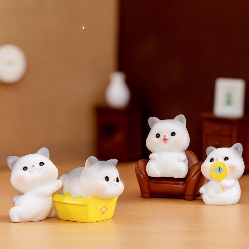 Micro-landscape OrnamentsGarden DecorationsResin Handicrafts Desktop Small Ornaments and Cute Cartoon Little Cats No. 8
Micro-landscape OrnamentsGarden DecorationsResin Handicrafts Desktop Small Ornaments and Cute Cartoon Little Cats No. 8
