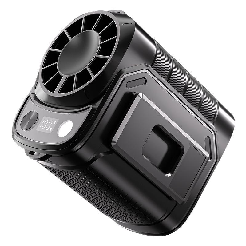 Portable Hanging Waist Fan - High Wind Power Mini Ice Pack Cooling Clip-on Fan for Outdoor Use 85.2*68.6*92mm
Portable Hanging Waist Fan - High Wind Power Mini Ice Pack Cooling Clip-on Fan for Outdoor Use 85.2*68.6*92mm