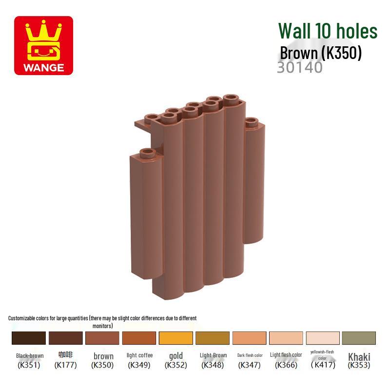 Wange Строительные блоки из мелких деталей - Совместимые сборные отдельные детали с 10 отверстиями для DIY развивающей игрушки 12 pcs коричневый
Wange Строительные блоки из мелких деталей - Совместимые сборные отдельные детали с 10 отверстиями для DIY развивающей игрушки 12 pcs коричневый