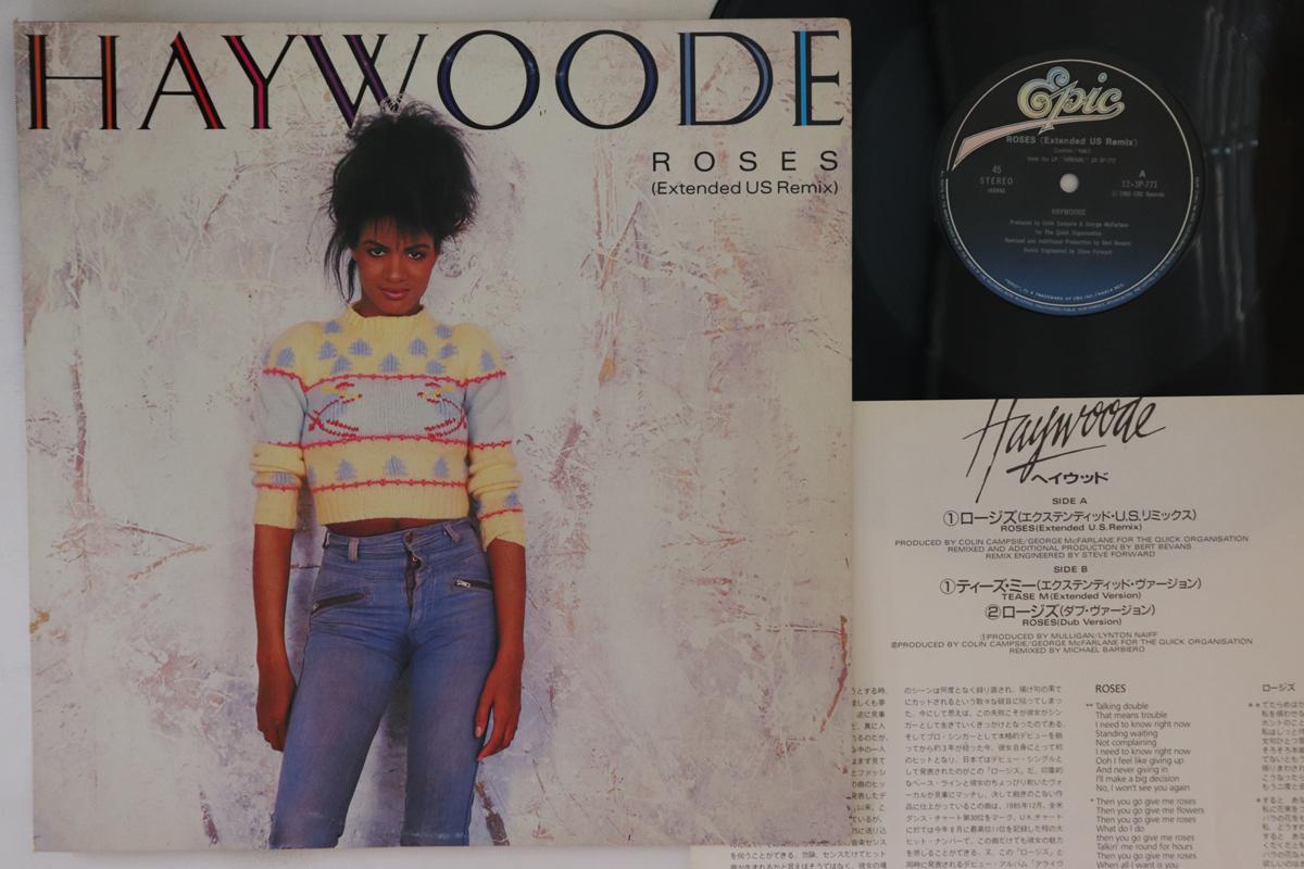 12inch Record HAYWOODE Roses 123P771 Epic EpicSony 1986 Japan SoulFunk Used
12inch Record HAYWOODE Roses 123P771 Epic EpicSony 1986 Japan SoulFunk Used