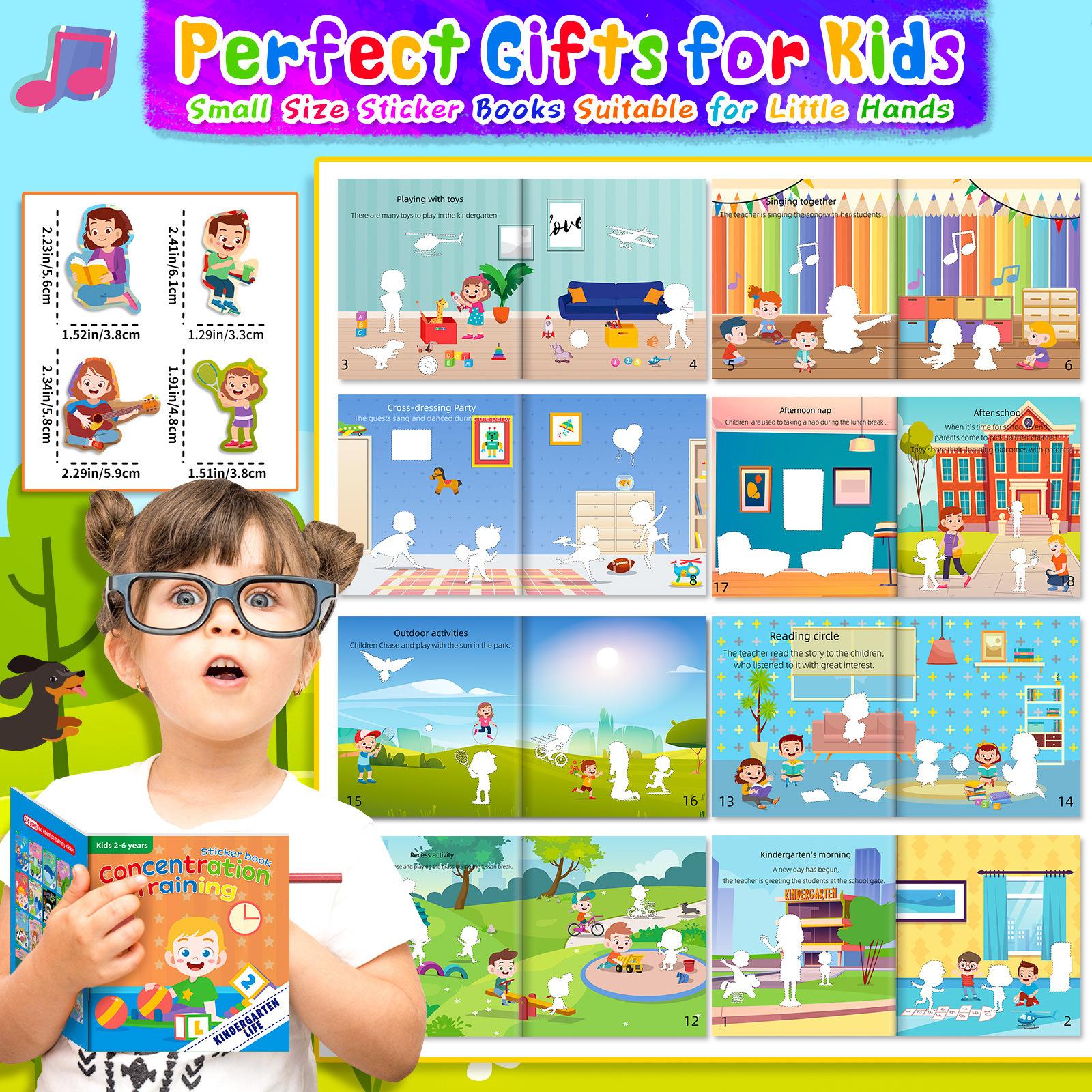 Happy Kindergarten Sticker Book No Trace No Glue Children S Cognitive Learning Sticker Toy Quiet Book
Happy Kindergarten Sticker Book No Trace No Glue Children S Cognitive Learning Sticker Toy Quiet Book