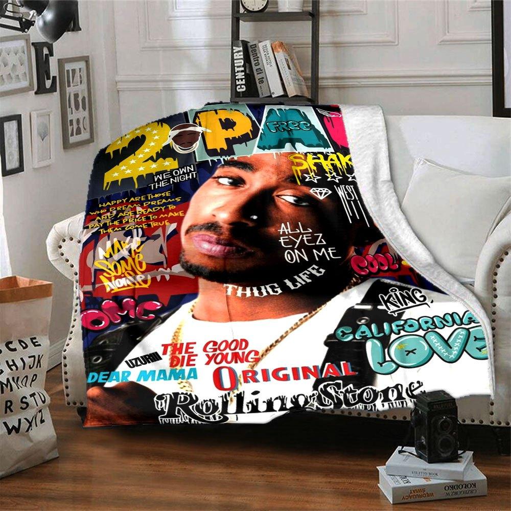 1pc 2Pac Hip-Hop Blanket Soft Lightweight All-Season Multi-Purpose Throw for Sofa, Bed, Office & Picnics, French Style with Iconic Album Art D88 80cmx120cm(31inx47in)
1pc 2Pac Hip-Hop Blanket Soft Lightweight All-Season Multi-Purpose Throw for Sofa, Bed, Office & Picnics, French Style with Iconic Album Art D88 80cmx120cm(31inx47in)