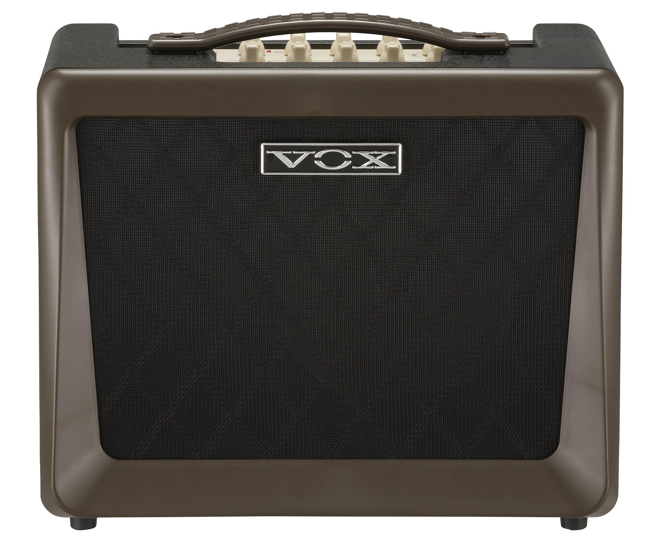 Acoustic guitar amplifier with VOX Nutube VX50 AG Compact, lightweight design, 50W high output, ideal for home practice, studio, stage, microphone
Acoustic guitar amplifier with VOX Nutube VX50 AG Compact, lightweight design, 50W high output, ideal for home practice, studio, stage, microphone
