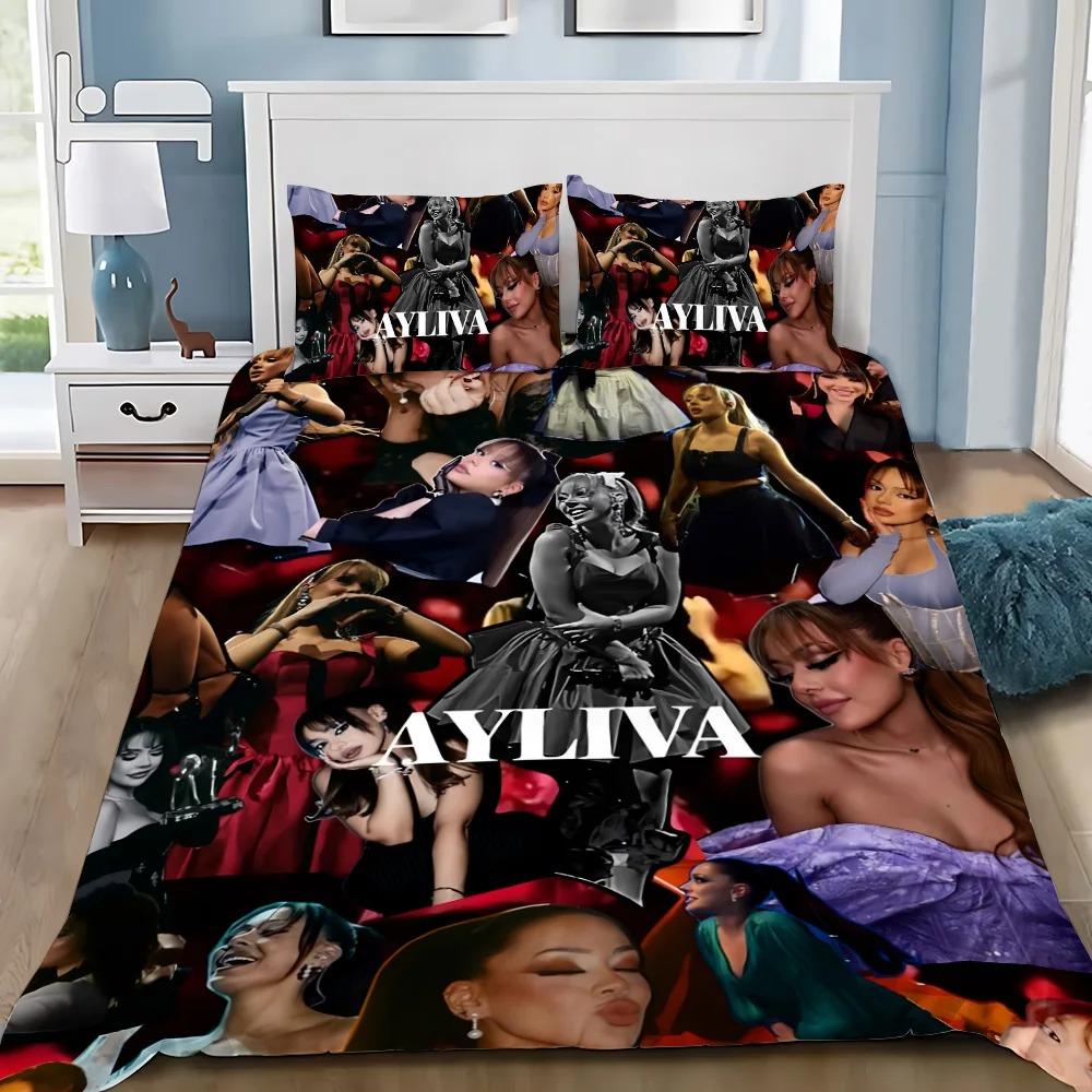 Singer Pop A-Ayliva Bedding Set For Bedroom Soft Modern Bedspreads Comefortable Kids Duvet Cover Quilt Cover And Pillowcase EU Double 200x200cm
Singer Pop A-Ayliva Bedding Set For Bedroom Soft Modern Bedspreads Comefortable Kids Duvet Cover Quilt Cover And Pillowcase EU Double 200x200cm